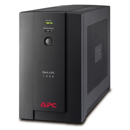 APC BX1400U-MS เครื่องสำรองไฟ UPS APC Back-UPS 1400VA/700W, 230V, AVR