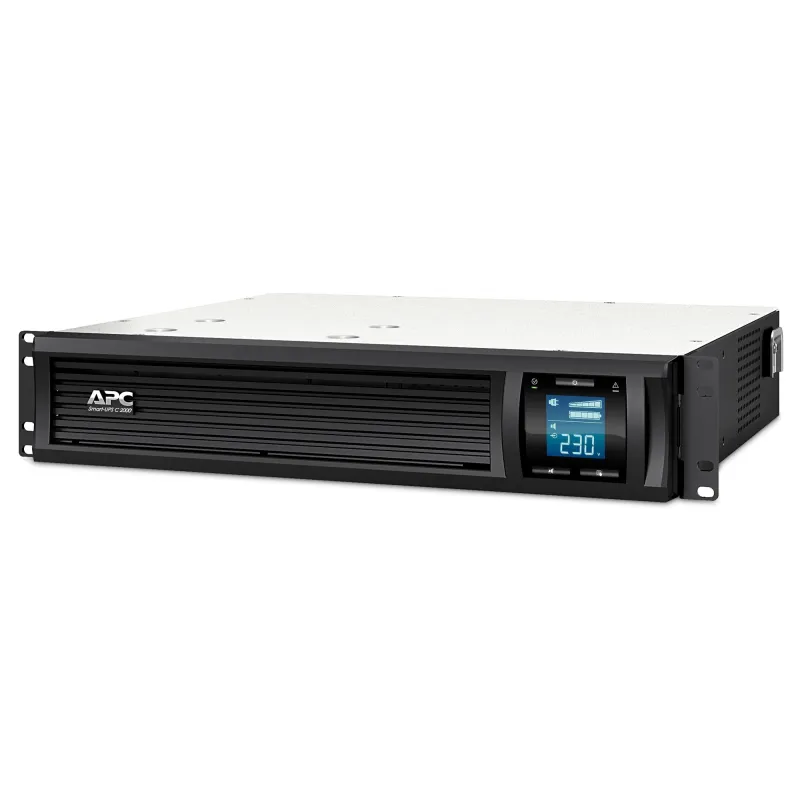 APC SMC2000I-2U เครื่องสำรองไฟ UPS APC Smart-UPS C 2000VA/1300W LCD RM 2U 230V