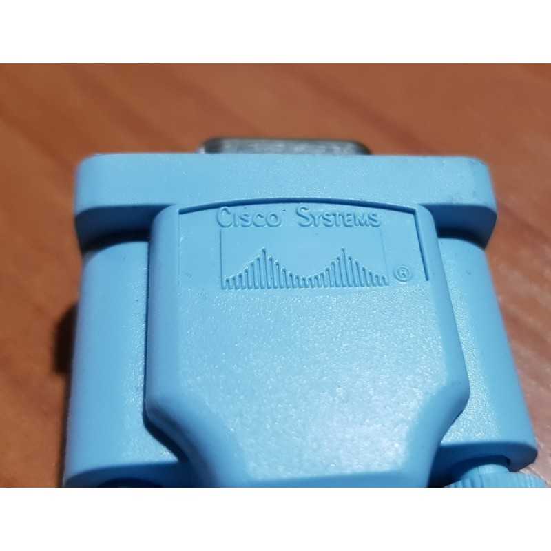 Cisco Serial Console Cable RJ45 to DB9 Female 1M, Cisco, Mikrotik, HP