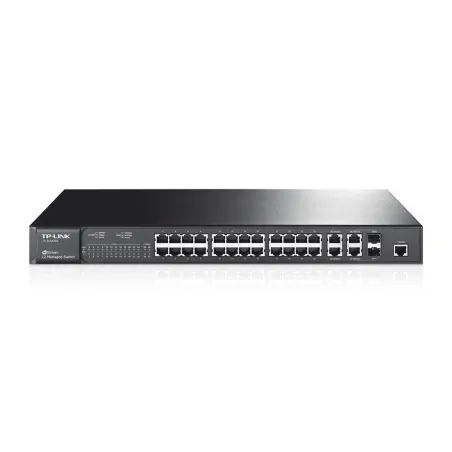 TP-LINK TL-SL5428E JetStream 24-Port 10/100Mbps + 4-Port Gigabit L2 Managed Switch