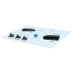 Yeastar TE100 E1/ T1 /J1 VoIP Gateway เชื่อมต่อเครือข่ายโทรศัพท์ E1/ T1 /J1