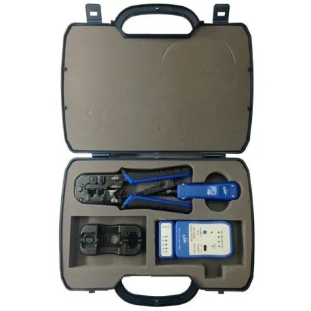 Link US-8030 - LAN PROFESSIONAL SET OF TOOL & TESTER (ชุดเครื่องมือ LAN ครบชุด)