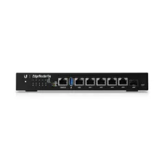 Ubiquiti EdgeRouter ER-6P 6-Port POE Gigabit Router Throughput 3.4mpps, SFP Port