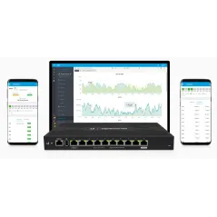 Ubiquiti EdgeRouter ER-10X 10-Port Gigabit Router Throughput 260kpps