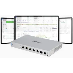 Ubiquiti Unifi Switch US-XG-6POE L2-Managed Gigabit POE Switch 6 Port, POE 802.3bt 210W