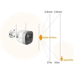 IMOU Bullet Outdoor WIFI IP-Camera 2MP, ONVIF, Night Vision, Motion Detect, Two-way Talk, Cloud