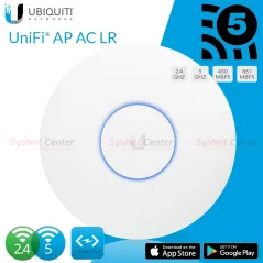 Ubiquiti UniFi UAP-AC-LR Access Point Wireless AC Long Rang Antenna 867Mbps