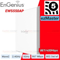 EnGenius EnGenius EWS550AP Dual Band AC1300 Managed Wall Plate Access Point ความเร็วสูงสุด 1.3Gbps รองรับการจ่ายไฟ POE
