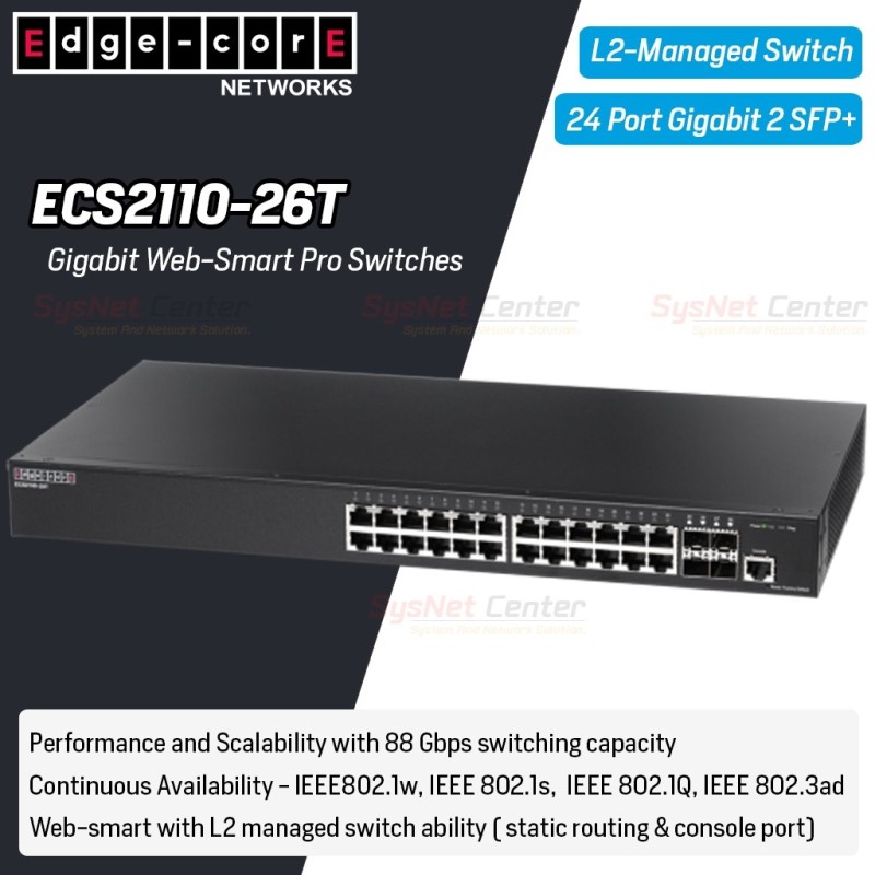Edimax Pro 8-Port 10GbE Web Smart Switch, server switch, storage
