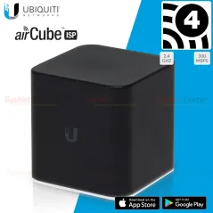 Ubiquiti airCube ISP (ACB-ISP) Home Wi-Fi Access Point N MIMO,4 Port Lan รองรับ POE