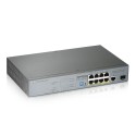 GS1300-10HP Zyxel Unmanaged Gigabit POE Switch 8 Port POE 802.3at 130W