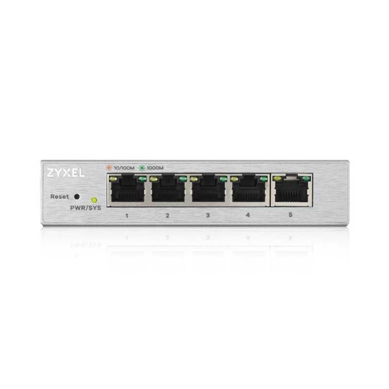 GS12005 Zyxel  Managed Gigabit Switch 5 Port 802.1q VLAN