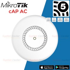 Mikrotik cAP ac Wireless Access Point Dual-band 11AC, Port Gigabit พร้อม POE