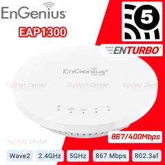 EnGenius EAP1300 Wireless Access Point MU-MIMO Wave 2 Dual-Radio มาตรฐาน AC ความเร็วสูงสุด 867Mbps