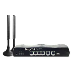 DrayTek Vigor2926L Dual WAN Load-balance VPN Router 4G/LTE Sim Slot, 50Tunnels