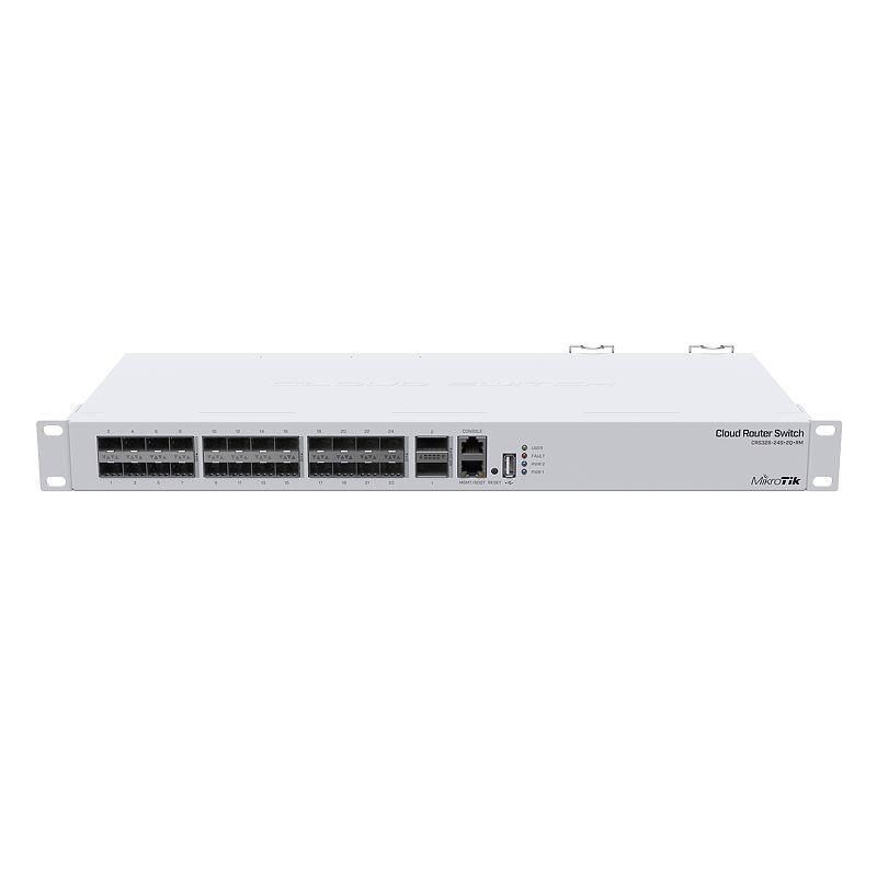Mikrotik Cloud Router Switch L3 CRS326-24S+2Q+RM, 24 Port SFP+, QSFP+ 40Gbps