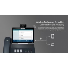 Yealink SIP VP-T49G IP-Video Phone จอสี 8 นิ้ว Touch Screen Full-HD 1080p video call