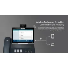 Yealink SIP VP-T49G IP-Video Phone จอสี 8 นิ้ว Touch Screen Full-HD 1080p video call