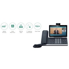 Yealink SIP-T58A IP-Video Phone จอสี 7 นิ้ว Touch Screen HD 720p video call, Android