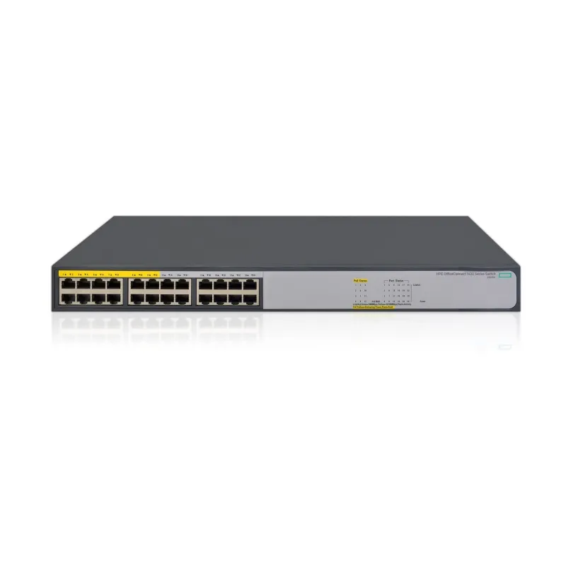 HPE 1420-24G-PoE+ (JH019A) Unmanaged POE Switch 24 Port Gigabit, 12 Port POE