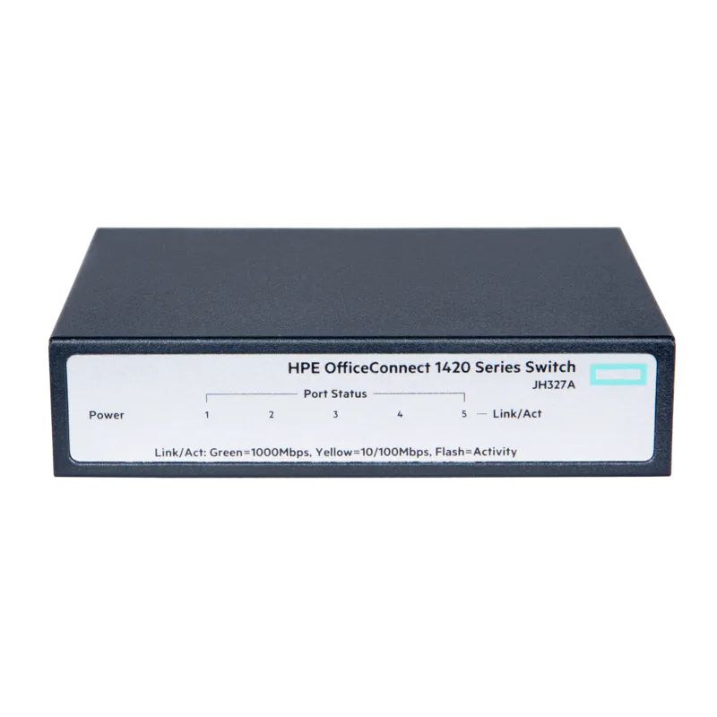 HPE 1420-5G (JH327A) Unmanaged Switch 5 Port Gigabit ประกัน Lifetime