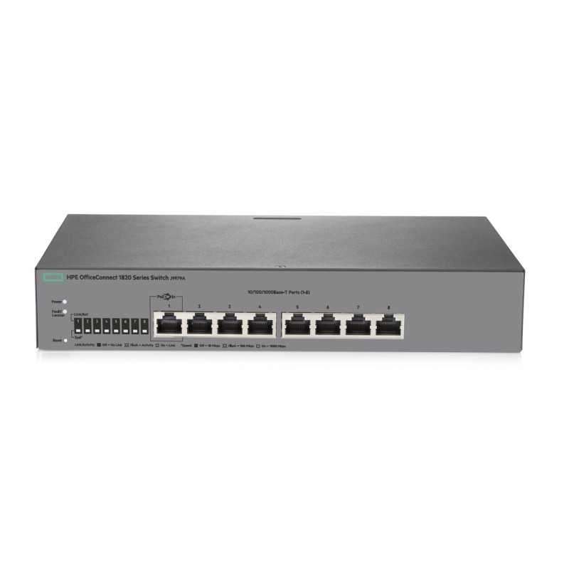 HPE 1820-8G (J9979A) L2-Managed Switch 8 Port Gigabit ประกัน Lifetime