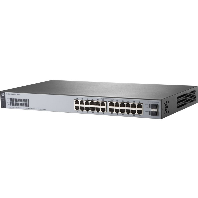 HPE 1820-24G (J9980A) L2-Managed Gigabit Switch 24 Port, 2 Port SFP ประกัน Lifetime