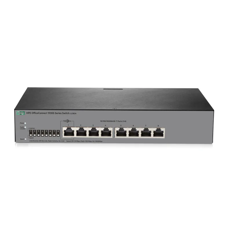 HPE 1920S-8G (JL380A) L2-Managed Switch 8 Port Gigabit ประกัน Lifetime