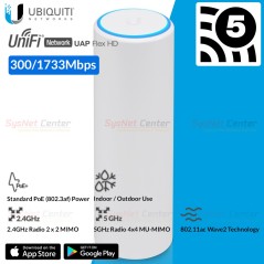 Ubiquiti Ubiquiti UniFi UAP-FlexHD Access Point ac 4x4 MU-MIMO Wave 2 1.733Gbps