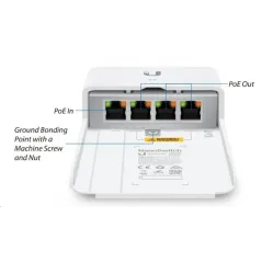 Ubiquiti NANO Switch N-SW Outdoor 4-Port PoE Passthrough Switch