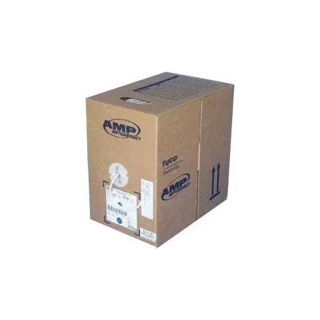 AMP CB-0007 CAT6 UTP CABLE with FILLER, CMR (สีฟ้า)