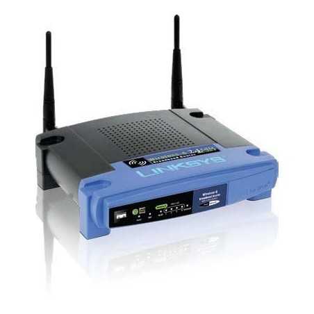 Linksys WRT54GL Wireless Broadband Router ย่านความถี่ 2.4GHz ความเร็ว 54Mbps พร้อม 4 Port Lan 10/100Mbps