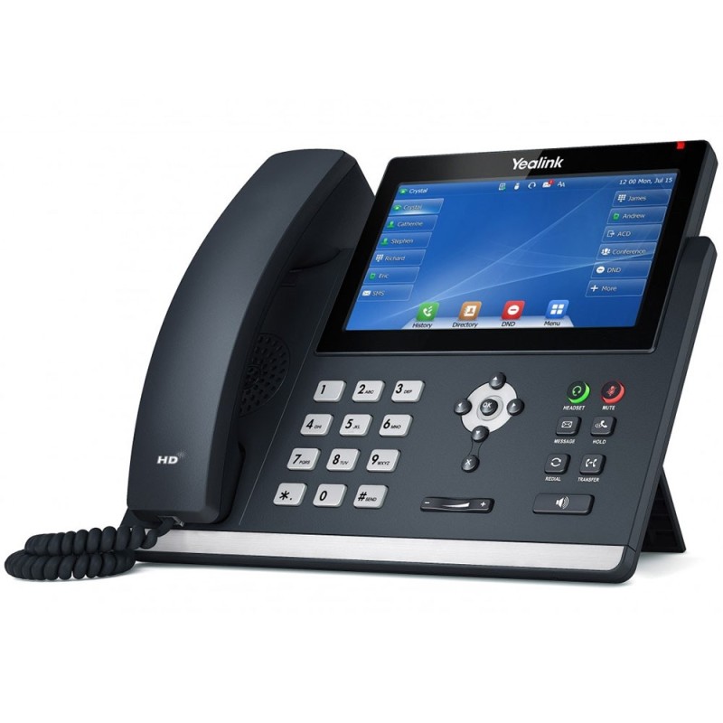 Yealink SIP-T48U IP-Phone, 16 SIP Account, Opus codec, จอ 7" Touch Screen