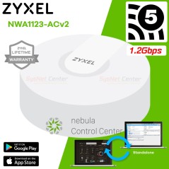 ZyXel Zyxel NWA1123-ACv2 Wireless Access Point AC1200 2T2R MIMO