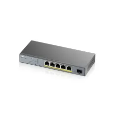 GS1350-6HP Zyxel Smart Managed PoE Switch 5 Port Gigabit 802.3bt 60W