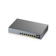 GS1350-12HP Zyxel Smart Managed PoE Switch 8 Port Gigabit, 2 SFP 130W