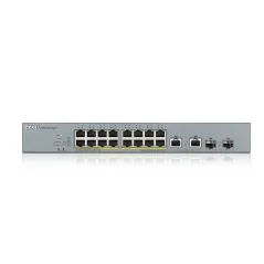 GS1350-18HP Zyxel Smart Managed PoE Switch 16 Port Gigabit, 2 SFP 250W