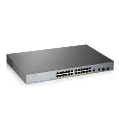 GS1350-26HP Zyxel Smart Managed PoE Switch 24 Port Gigabit, 2 SFP 375W