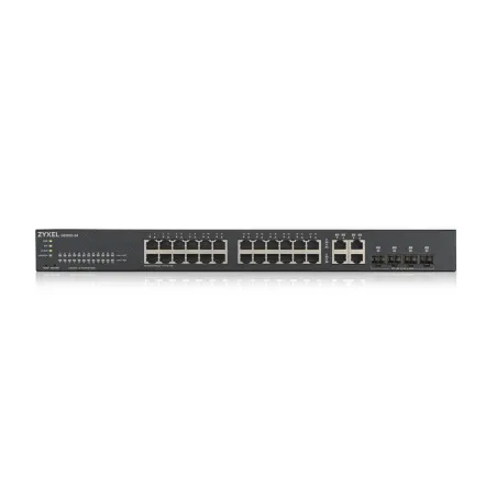 GS1920-24v2 Zyxel Smart Managed Gigabit Switch 24 Port, 4 Port Combo SFP/RJ45