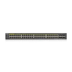 GS1920-48HPv2 Zyxel Smart Managed PoE Switch 48 Port, 4 SFP, POE 375W