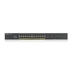 XGS1930-28HP Zyxel Smart Managed Gigabit POE Switch 24 Port, 4 Port SFP+ 375W