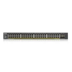 XGS1930-52HP Zyxel Smart Managed Gigabit POE Switch 48 Port, 4 Port SFP+ 375W