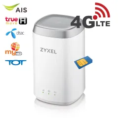 Zyxel LTE4506 AC1200 Wireless Dual Band 4G LTE Router แบบใส่ Sim รองรับ 4G ทุกเครือข่าย