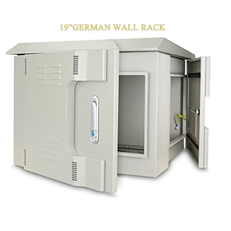 19" GERMANY RACK G1-60406OUT ตู้ Wall Rack Outdoor ขนาด 6U (60x50x48cm) ลึกใช้งาน 40 cm