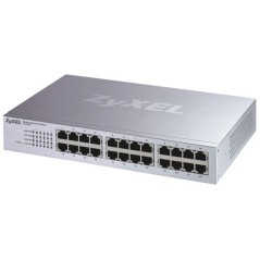 ZyXel ZyXEL ES-124P Switch 24 Port ความเร็ว 10/100 Mbps SOHO Palm size switch with autoMDIX + Internal Power Supply