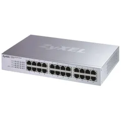 ZyXEL ES-124P Switch 24 Port ความเร็ว 10/100 Mbps SOHO Palm size switch with autoMDIX + Internal Power Supply