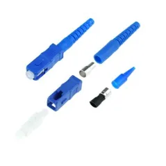 LINK UF-0005SM SC SIMLPEX SM,BLUE ZIRCONIA CONNECTOR BLUE BOOT F.O.