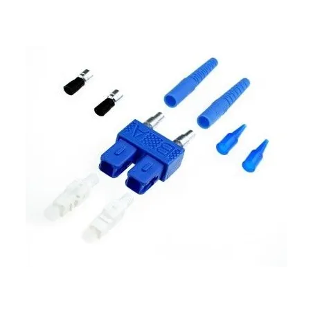 LINK UF-0006SM SC DUPLEX SM,BLUE,ZIRCONIA CONNECTOR BLUE BOOT