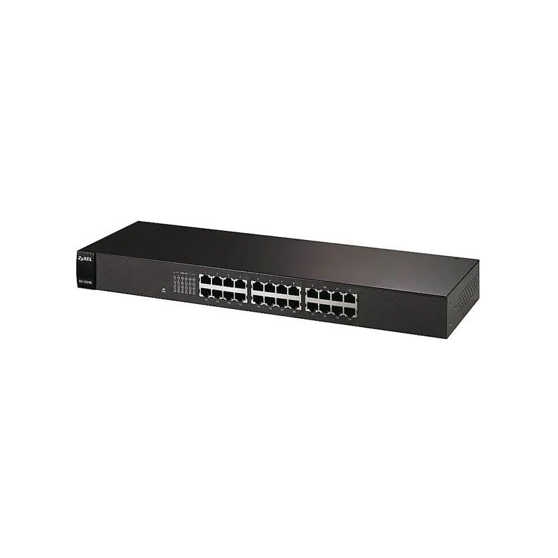 ZyXEL ES-1024B Switch 24 Port ความเร็ว 10/100 Mbps Workgroup switch with autoMDIX, 19