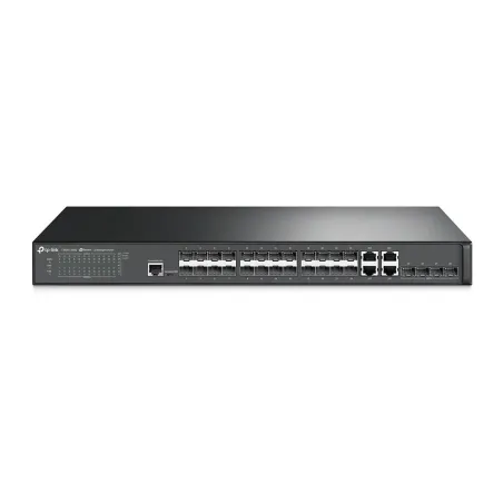 TP-LINK T2600G-28SQ JetStream 28-Port Gigabit SFP L2 Managed Switch, 2 Port SFP+